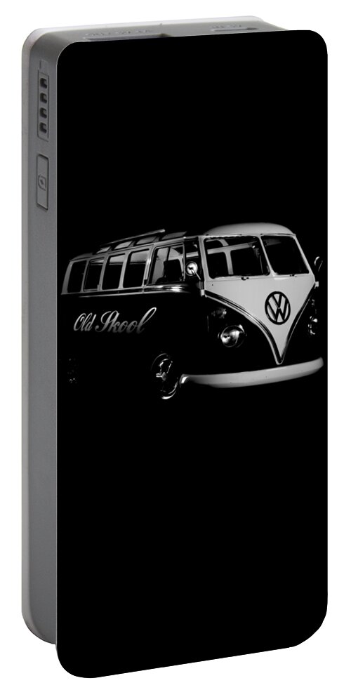Volkswagen - Bus, Van - Black Portable Battery Charger by Hotte Hue - Fine  Art America