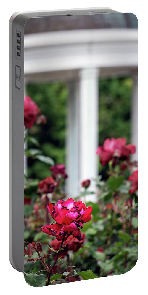 Asia Portable Battery Charger featuring the photograph VP Garden 2 by Bill Chizek
