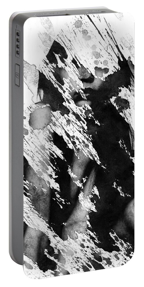Jason Casteel Portable Battery Charger featuring the digital art Wash by Jason Casteel