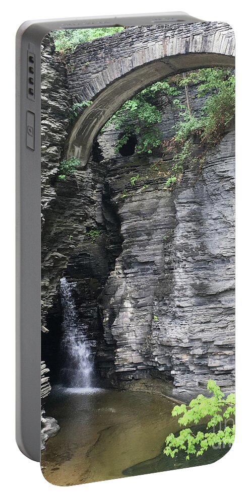 Watkins Glen Portable Battery Charger featuring the photograph Watkins Glen NY by Aicy Karbstein