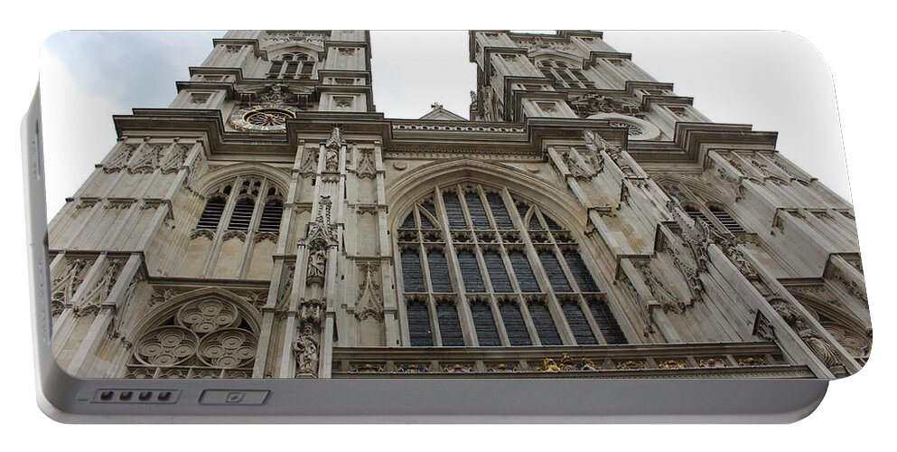 Westminster Abbey Portable Battery Charger featuring the photograph Westminster Abbey by Laura Smith