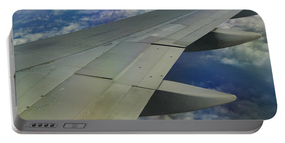 Wing It Portable Battery Charger featuring the photograph Wing It by Tom Kelly