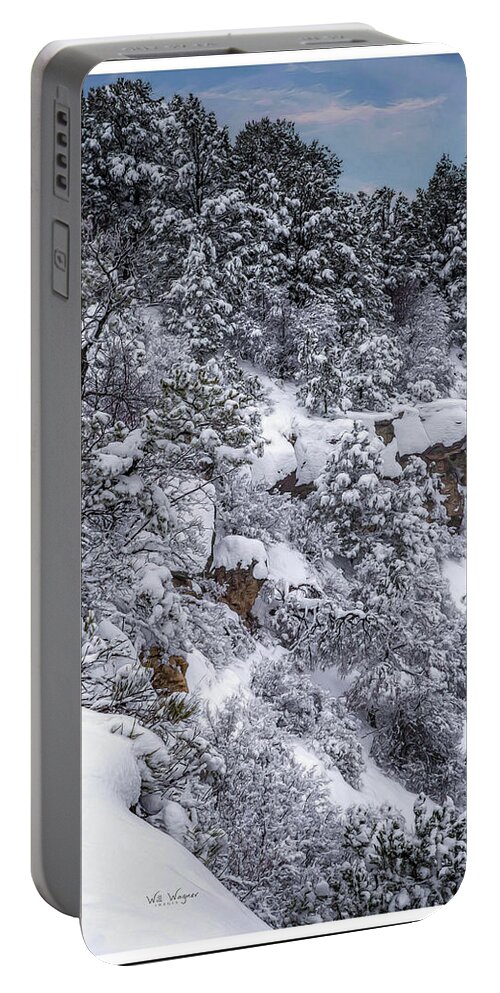 Arizona Portable Battery Charger featuring the photograph Winter Wonderland by Will Wagner