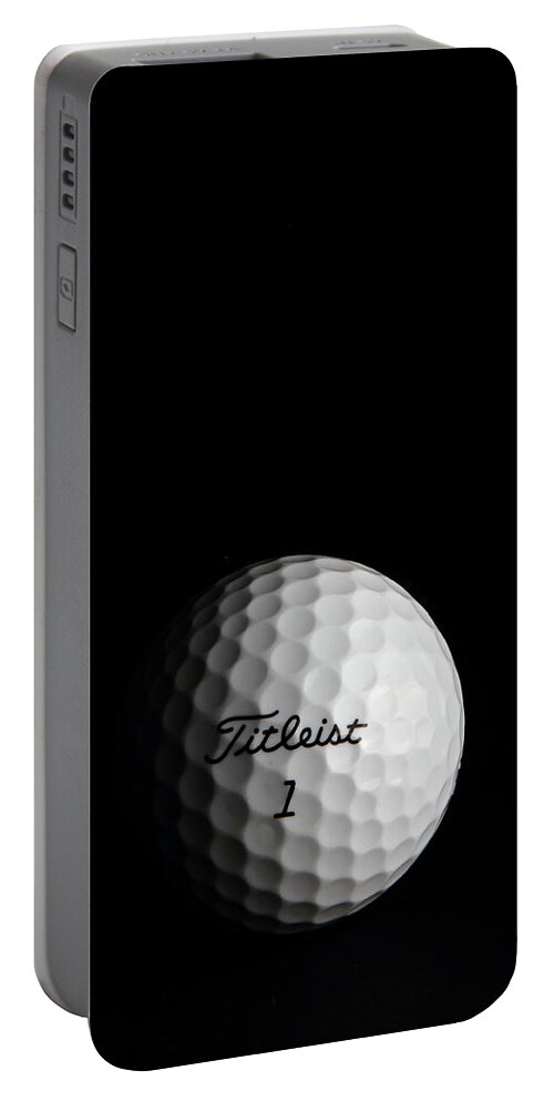 Sport Portable Battery Charger featuring the photograph Titleist by Lens Art Photography By Larry Trager