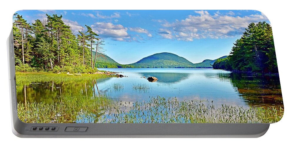 Eagle Portable Battery Charger featuring the photograph Eagle Lake by Monika Salvan