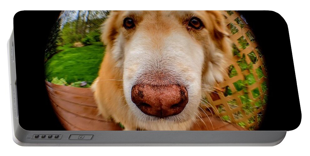  Portable Battery Charger featuring the photograph Extreme Closeup by Brad Nellis