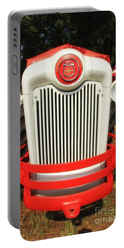 Ford Tractor Portable Battery Charger featuring the photograph Ford Tractor #1 by Mike Eingle