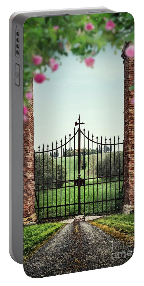 Kremsdorf Portable Battery Charger featuring the photograph Gates Of Paradise #1 by Evelina Kremsdorf