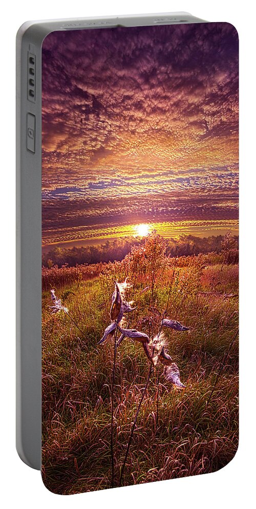 Rural Portable Battery Charger featuring the photograph Giving Thanks #1 by Phil Koch