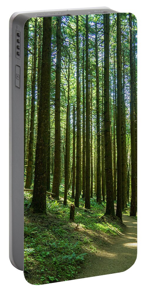 Columbia River Gorge Portable Battery Charger featuring the photograph Go Take A Hike by Leslie Struxness