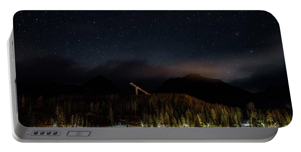 Slovakia Portable Battery Charger featuring the photograph High Tatra Mountains #1 by Robert Grac