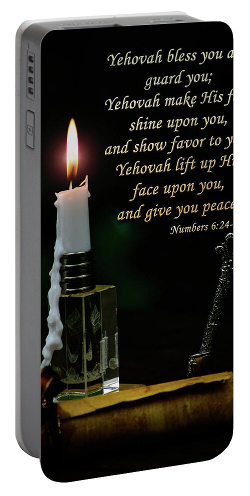 Letter Portable Battery Charger featuring the photograph It is written #1 by Tikvah's Hope