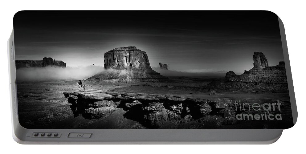 John Ford Point Portable Battery Charger featuring the photograph John Ford Point #1 by Doug Sturgess