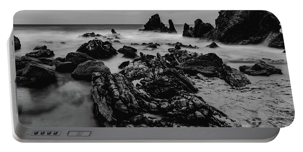 Little Corona Del Mar Beach Newport Beach Photographer Portable Battery Charger featuring the photograph Little Corona Del Mar Beach, Newport Beach #1 by Abigail Diane Photography