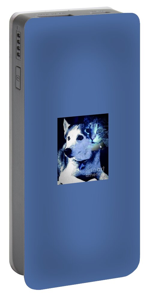 Friends Portable Battery Charger featuring the photograph Memories #1 by Rabiah Seminole