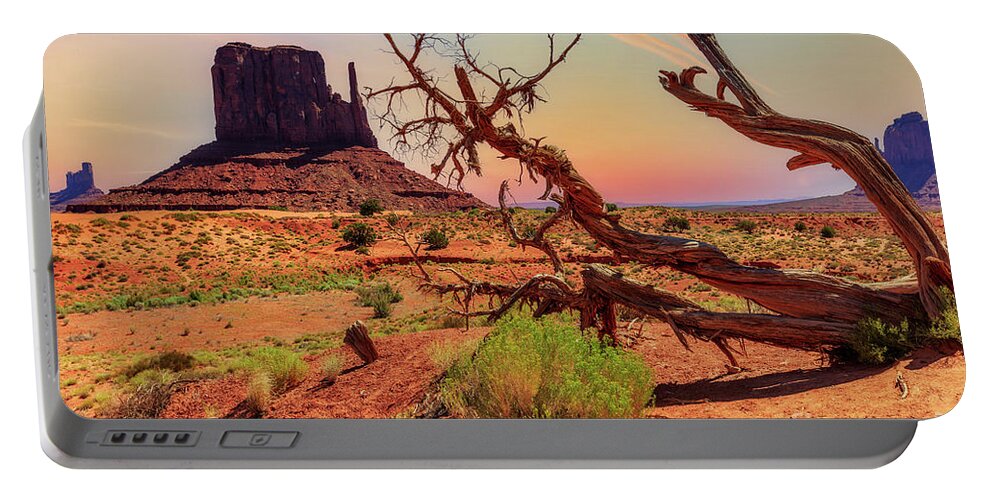 Monument Valley Portable Battery Charger featuring the photograph Monument Valley, Utah #1 by Lev Kaytsner