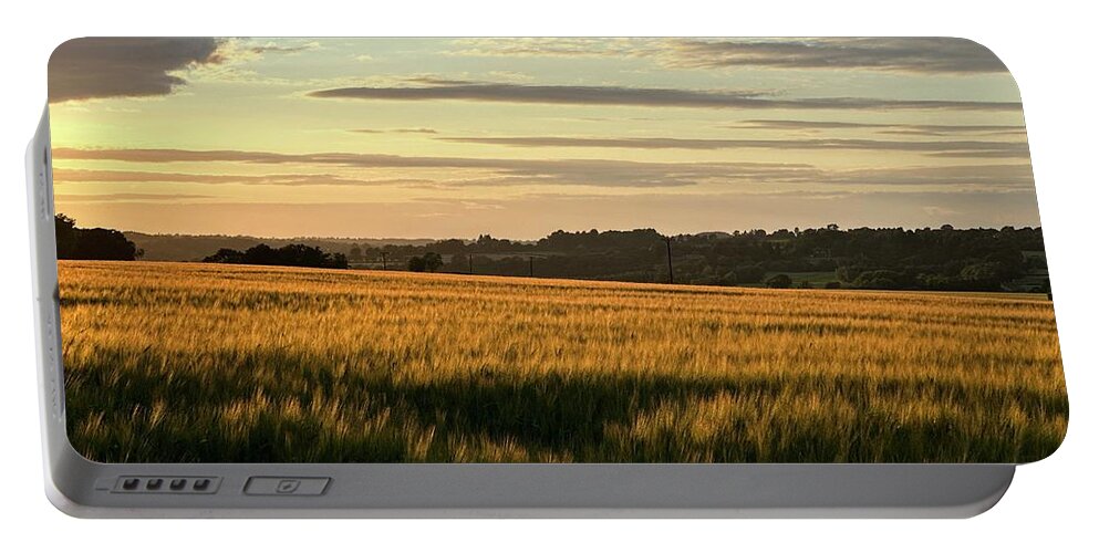 Northampton Portable Battery Charger featuring the photograph Northamptonshire Countryside #1 by Gordon James
