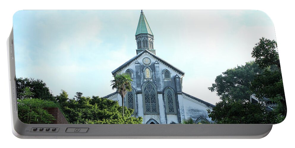 Oura Catholic Church Portable Battery Charger featuring the photograph Oura Catholic Church #1 by Kaoru Shimada