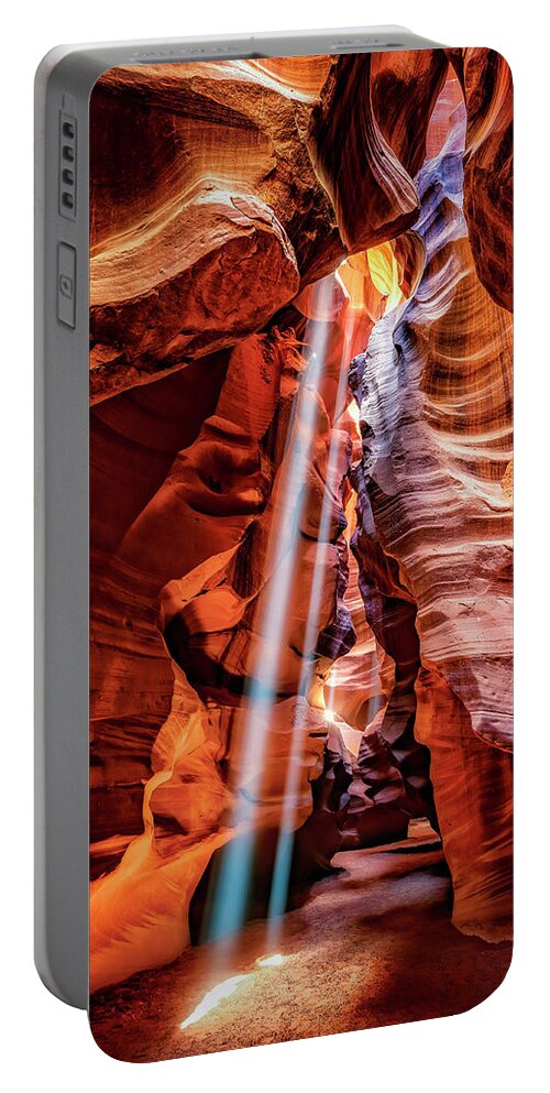 Light Portable Battery Charger featuring the photograph Path of Light #1 by David Soldano