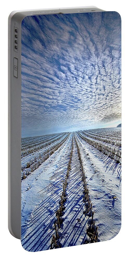 Fineart Portable Battery Charger featuring the photograph Prelude #1 by Phil Koch