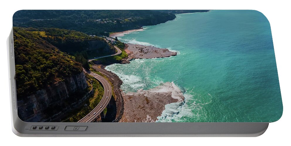 Bridge Portable Battery Charger featuring the photograph Sea Cliff Bridge No 6 by Andre Petrov