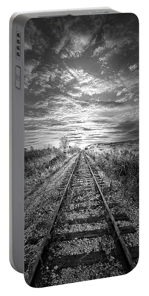 Peace Portable Battery Charger featuring the photograph Stories to be Told #1 by Phil Koch