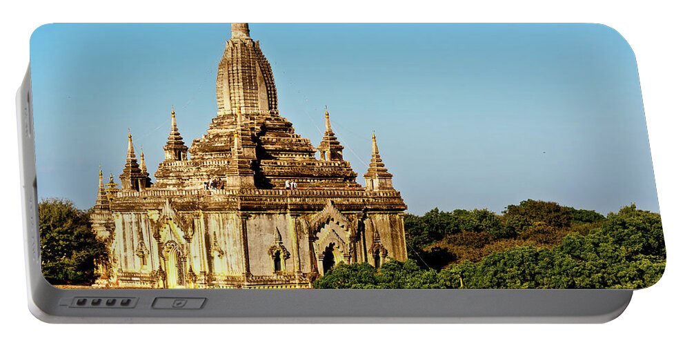 Birman Portable Battery Charger featuring the photograph Sulamani Temple, Bagan. Myanmar #1 by Lie Yim