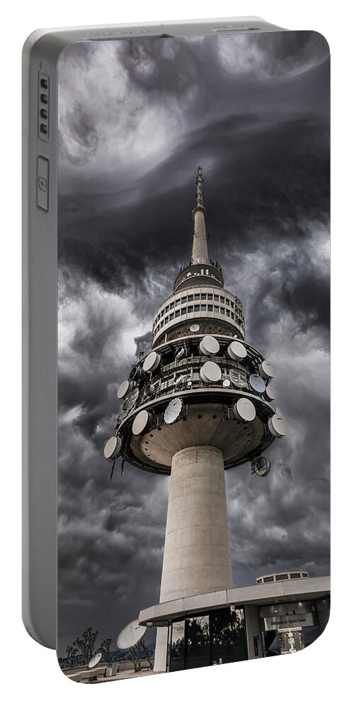 Telstra Tower Portable Battery Charger featuring the photograph Telstra Tower #2 by Ari Rex