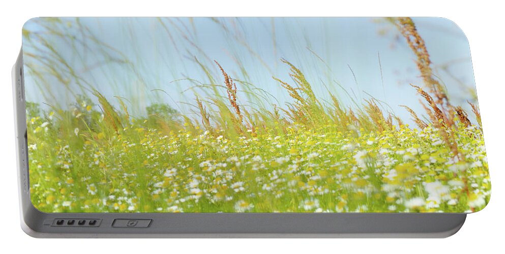 Landscape Portable Battery Charger featuring the photograph The whirlwind of life by Karine GADRE