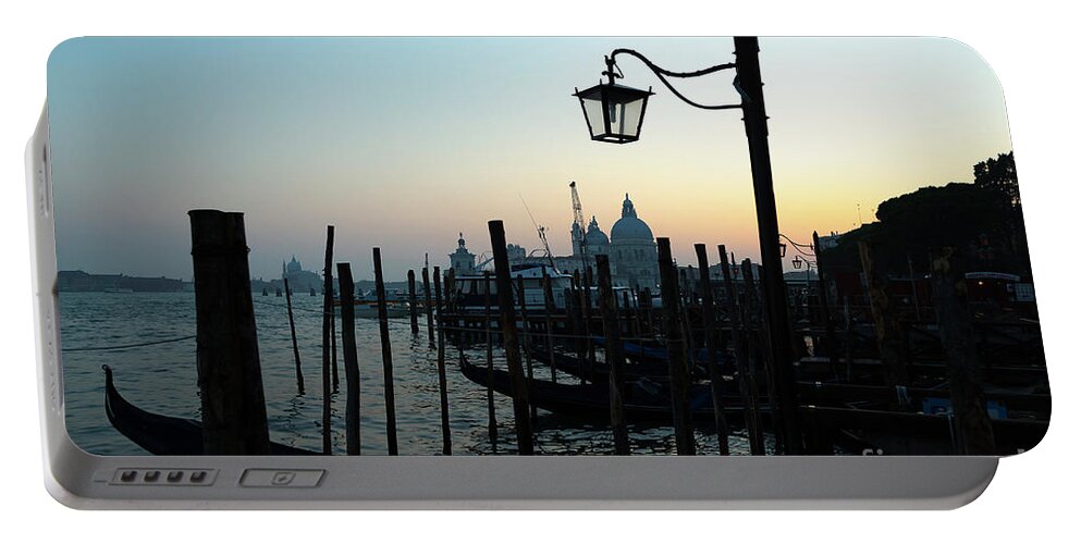 Italy Portable Battery Charger featuring the photograph Venice in the Evening by Andy Myatt