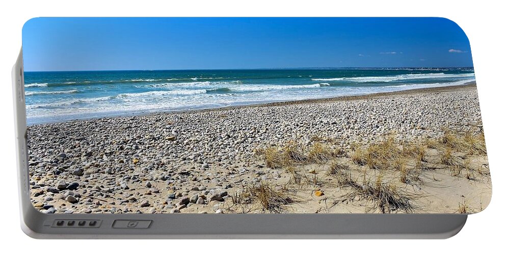 Beach Portable Battery Charger featuring the photograph Vitamin Sea #1 by Monika Salvan