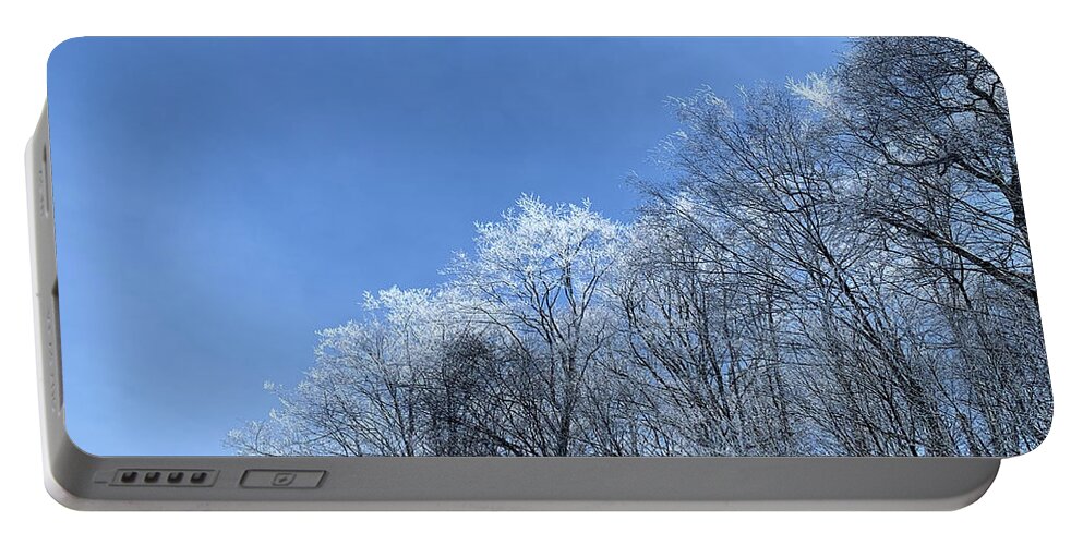  Portable Battery Charger featuring the photograph Winter wonderland by Annamaria Frost