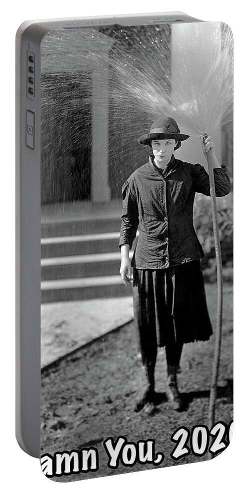 Angry Portable Battery Charger featuring the photograph Damn You 2020 #10 by Underwood Archives TAC Graphics