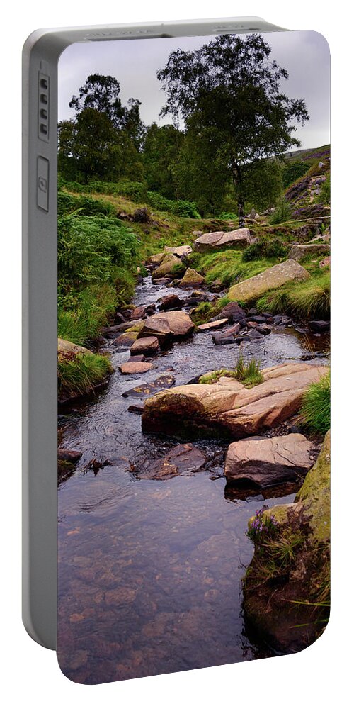 North Yorkshire Portable Battery Charger featuring the photograph Yorkshire moors #1 by Svetlana Sewell