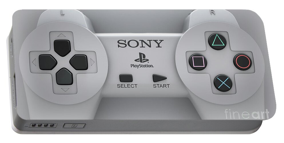 Sony Playstation 1 Gaming Controller Portable Battery Charger by Allan  Swart | Pixels