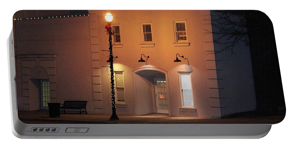 Camden Portable Battery Charger featuring the photograph 1109 Broad Street by Carolyn Stagger Cokley