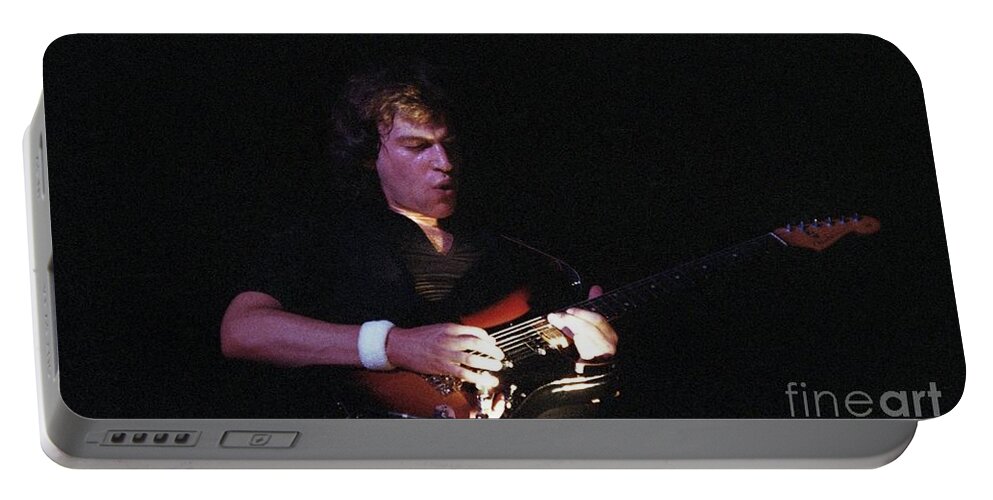 Pat Travers Pat Thrall Portable Battery Charger featuring the photograph Pat Travers #12 by Bill O'Leary