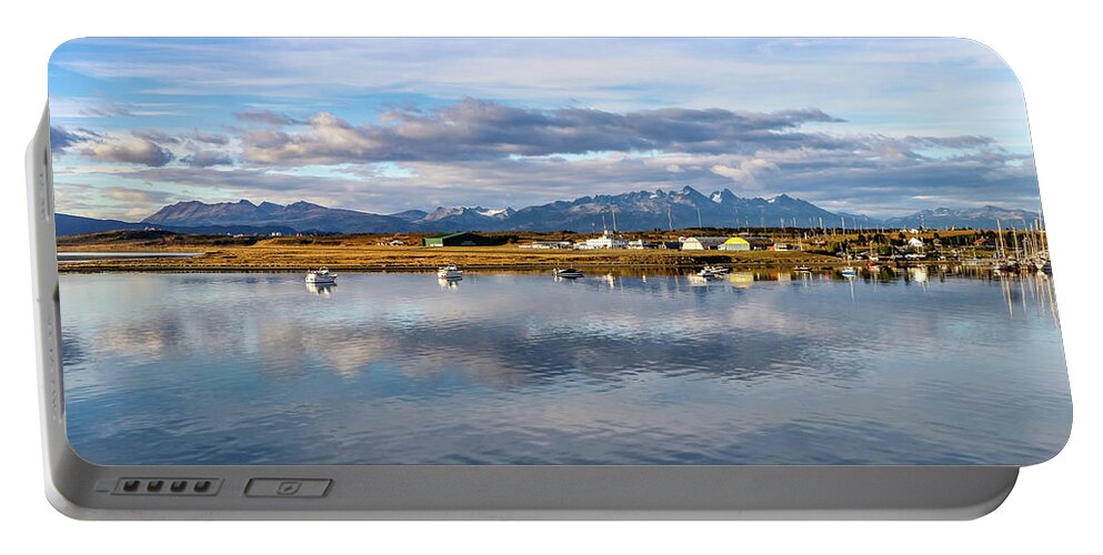 Ushuaia Portable Battery Charger featuring the photograph Ushuaia, Argentina by Paul James Bannerman