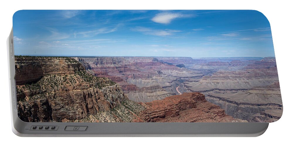 The Grand Canyon Portable Battery Charger featuring the digital art The Grand Canyon by Tammy Keyes