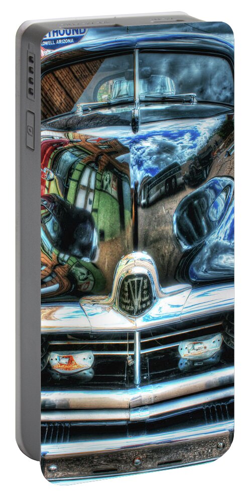 Fine Art Portable Battery Charger featuring the photograph 1947 Hudson by Robert Harris