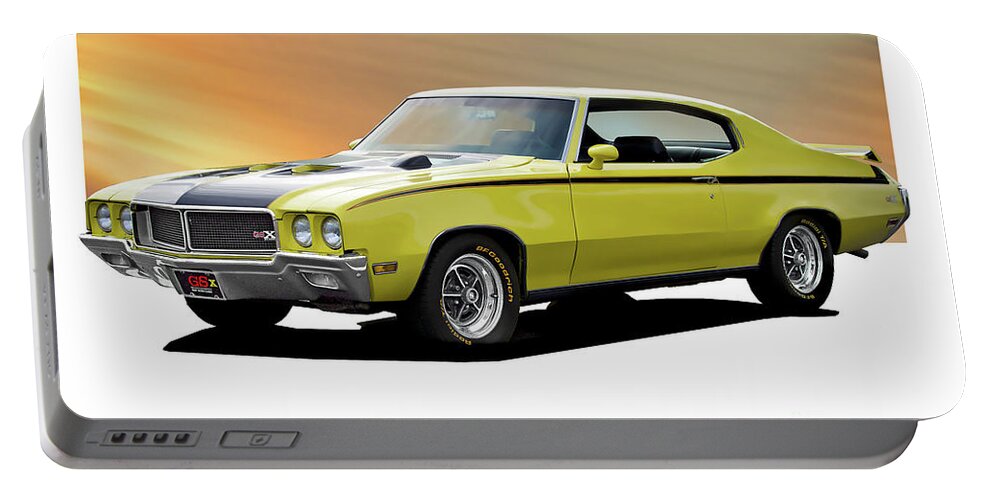 1970 Buick Skylark Gsx Portable Battery Charger featuring the photograph 1970 Buick Skylark GTS by Dave Koontz