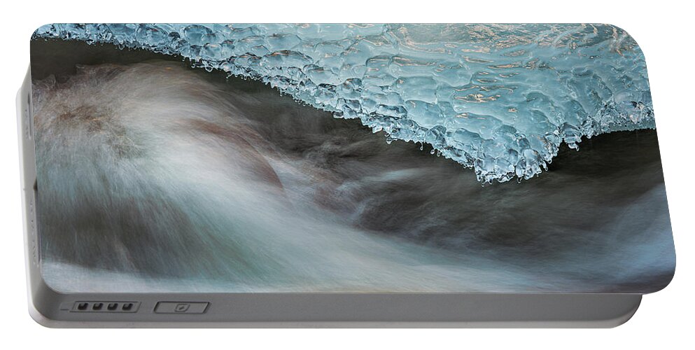 Ice Portable Battery Charger featuring the photograph Cold As Ice by Darren White