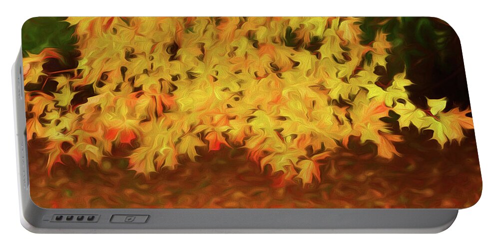 Fall Foliage Portable Battery Charger featuring the photograph Fall Foliage #1 by George Robinson