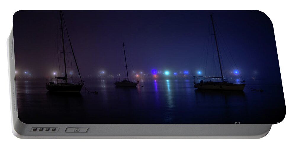 2021 Portable Battery Charger featuring the photograph Foggy Bay #2 by Stef Ko