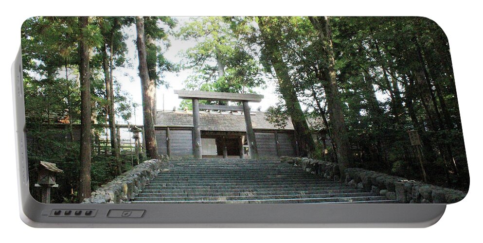 Ise Shrine Portable Battery Charger featuring the photograph Ise Shrine #2 by Kaoru Shimada