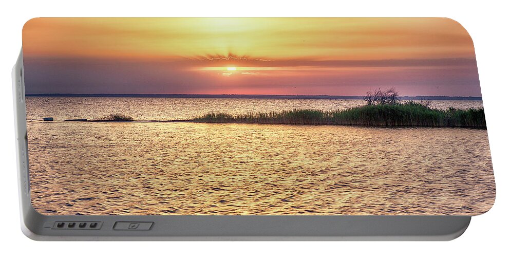 Sunset Portable Battery Charger featuring the photograph Sunset by Anna Rumiantseva