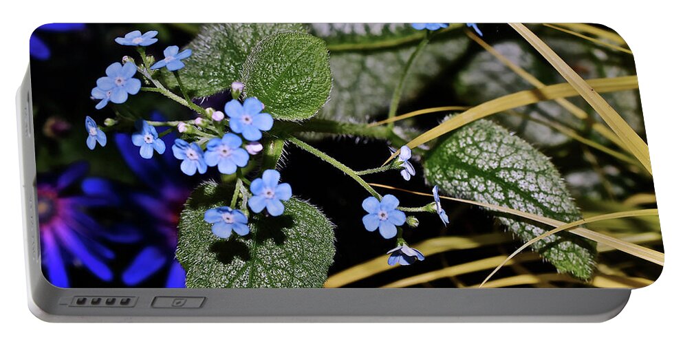Spring Flowers Portable Battery Charger featuring the photograph 2020 Spring Memories by Janis Senungetuk