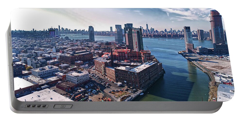 Nyc Portable Battery Charger featuring the photograph 2021-12-14_0458 Commercial by Steve Sahm