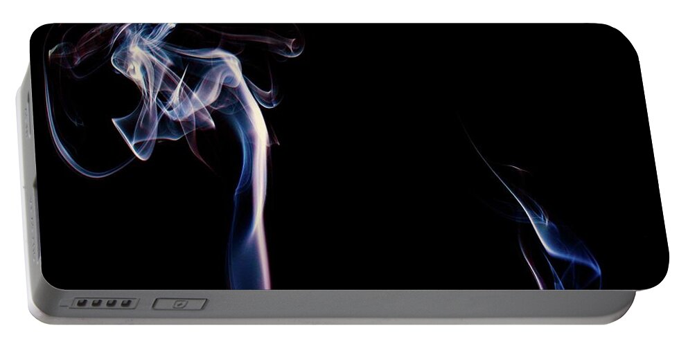 Smoke Portable Battery Charger featuring the photograph Beauty in smoke #29 by Martin Smith