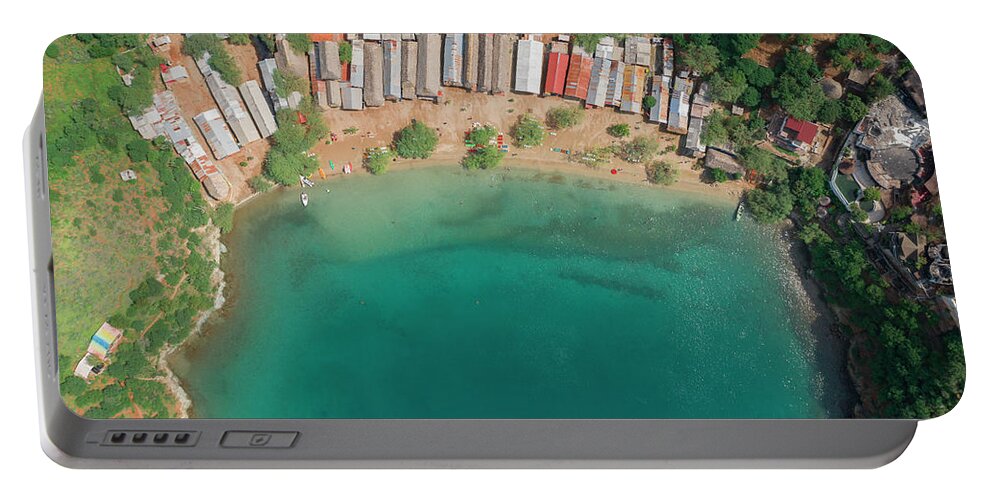 Taganga Portable Battery Charger featuring the photograph Taganga Magdalena Colombia #3 by Tristan Quevilly